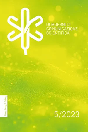 Quaderni di Comunicazione Scientifica 5