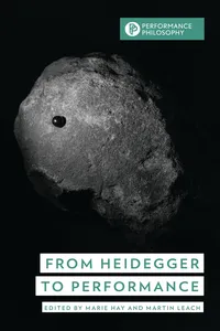 From Heidegger to Performance_cover