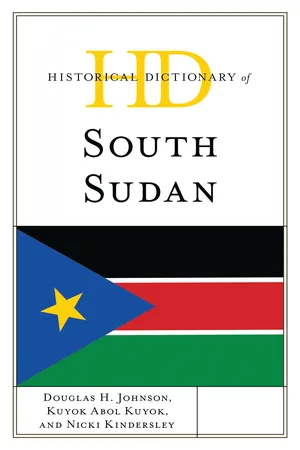 Historical Dictionary of South Sudan