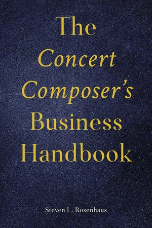 The Concert Composer’s Business Handbook