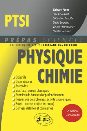 PS-Physique-Chimie PTSI - 5ed