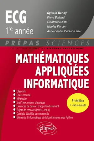PS-Maths appli info ECG1 5ed