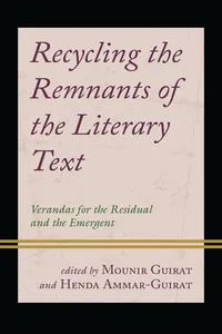 Recycling the Remnants of the Literary Text_cover