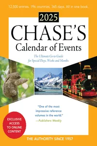 Chase's Calendar of Events 2025_cover