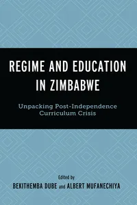 Regime and Education in Zimbabwe_cover
