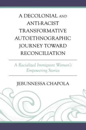 A Decolonial and Anti-Racist Transformative Autoethnographic Journey toward Reconciliation