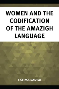 Women and the Codification of the Amazigh Language_cover
