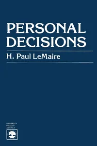 Personal Decisions_cover