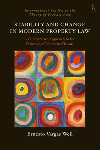 Stability and Change in Modern Property Law_cover