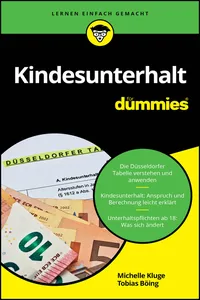 Kindesunterhalt für Dummies_cover
