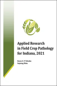 Applied Research in Field Crop Pathology for Indiana, 2021_cover