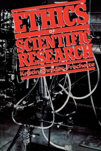 Ethics of Scientific Research_cover