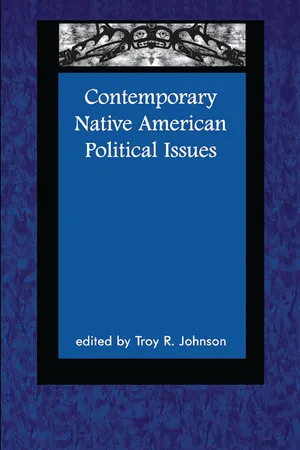Contemporary Native American Political Issues