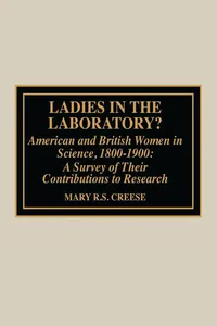Ladies in the Laboratory? American and British Women in Science, 1800-1900_cover