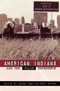 American Indians and the Urban Experience_cover