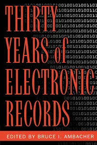 Thirty Years of Electronic Records_cover