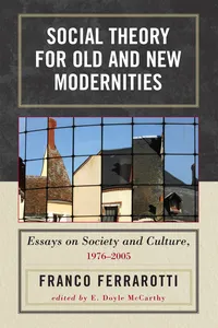 Social Theory for Old and New Modernities_cover