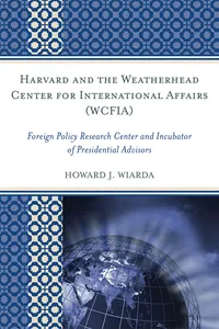 Harvard and the Weatherhead Center for International Affairs_cover