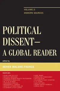 Political Dissent: A Global Reader_cover