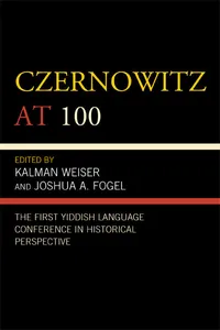 Czernowitz at 100_cover