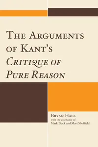 The Arguments of Kant's Critique of Pure Reason_cover