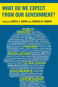 What Do We Expect from Our Government?_cover