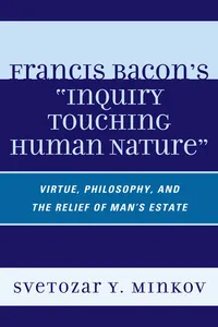 Francis Bacon's Inquiry Touching Human Nature_cover