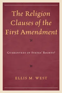 The Religion Clauses of the First Amendment_cover