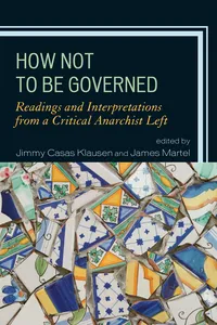 How Not to Be Governed_cover