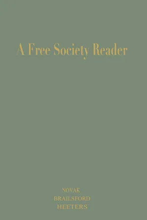 A Free Society Reader