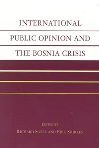 International Public Opinion and the Bosnia Crisis_cover
