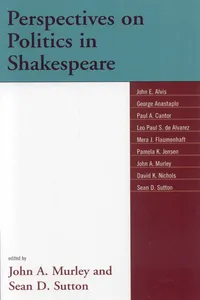 Perspectives on Politics in Shakespeare_cover