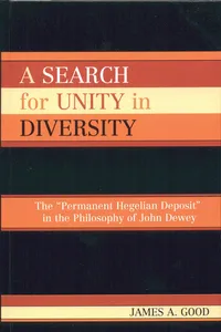 A Search for Unity in Diversity_cover