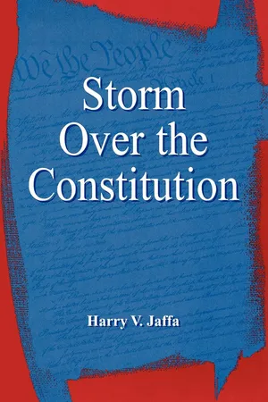 Storm Over the Constitution