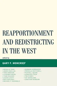 Reapportionment and Redistricting in the West_cover