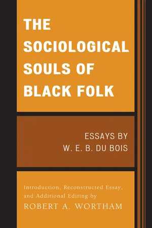 The Sociological Souls of Black Folk