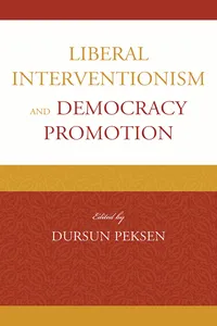 Liberal Interventionism and Democracy Promotion_cover