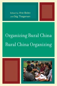 Organizing Rural China — Rural China Organizing_cover