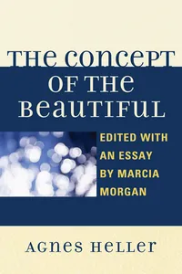 The Concept of the Beautiful_cover