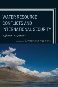 Water Resource Conflicts and International Security_cover