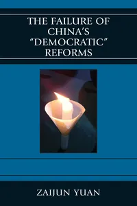The Failure of China's Democratic Reforms_cover