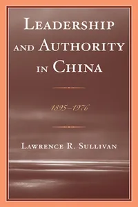 Leadership and Authority in China_cover
