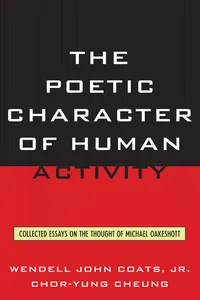 The Poetic Character of Human Activity_cover