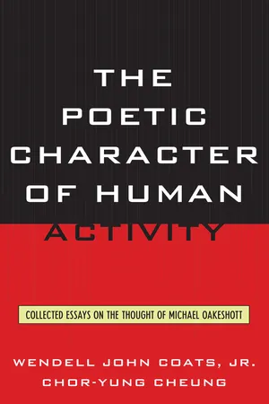 The Poetic Character of Human Activity