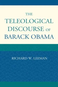The Teleological Discourse of Barack Obama_cover