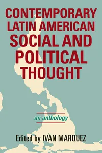Contemporary Latin American Social and Political Thought_cover