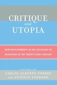 Critique and Utopia_cover
