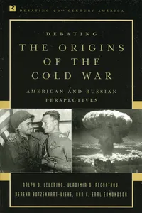 Debating the Origins of the Cold War_cover