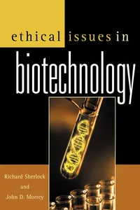 Ethical Issues in Biotechnology_cover