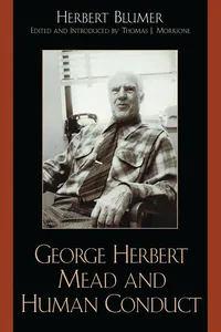 George Herbert Mead and Human Conduct_cover